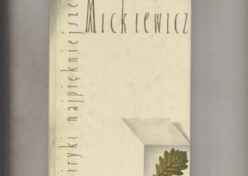 Liryki najpiękniejsze - Mickiewicz