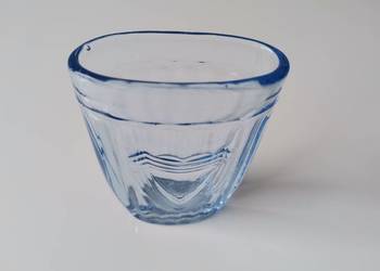 Stara przedwojenna unikatowa szklanka kieszonkowa HSG Hortensja Art Deco