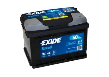 Akumulator 60Ah 540A Exide Excell - DARMOWY DOWÓZ I WYMIANA