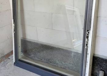 Okno DACHOWE Okna 2 szybowe VELUX 114x118 BIAŁE ATRACYT NOWOCZESNE ŚWIETLIK