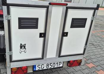 Przyczepka do przewozu psów