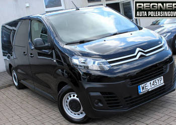 Citroen Jumpy Combi 9-osobowy Long SalonPL FV23% 150KM 1WŁ Tempomat Hak Gw…