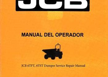 JCB 6TFT 6TST wozidło instrukcja obsługi PL DTR