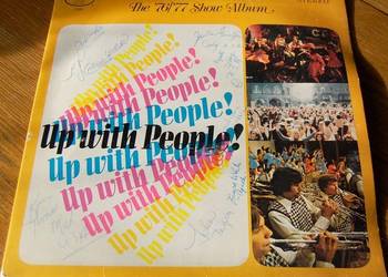 Płyta winylowa Up With People 76/77 Show Album z autografami