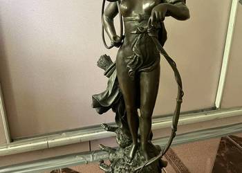Diana Victorious Rzeźba z Brązu 68 cm