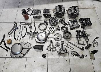 Honda DL 650 silnik części dl650 głowica cylinder skrzynia kapa korba pompa