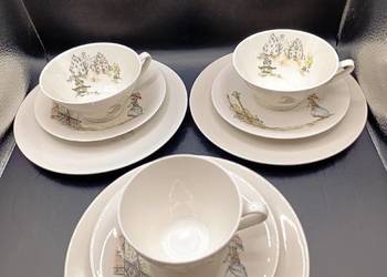 Zestaw porcelany Rheinfalz Montmartre – sygnowany