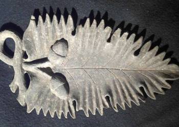 ANTYK - STARA metalowa ozdoba pałacowa 2_