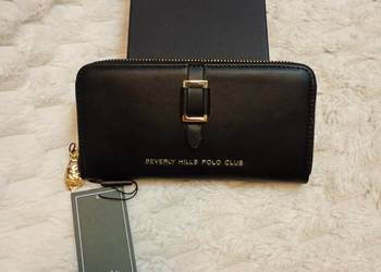 Beverly Hills Polo Club/Skórzany,duży portfel w pudełku/NOWY