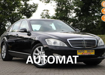 Mercedes S 320 SKÓRA, zarejestrowany, dodatkowy kpl opon z alu W221 (2005-…