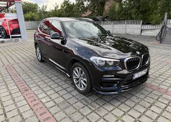 BMW X3 G01 2019 Xdrive30i X-Line 252KM Niski przebieg pakiet Maxton Design
