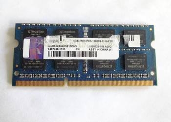 Pamięć 4gb DDR3 do laptopa (PC3-1600S)