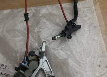 Zacisk tył tylny Yamaha R6 RJ03 RJ01 99-02 Klocki Oplot Pompa Zbiornik