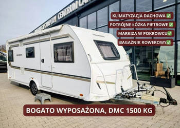 przyczepy kempingowe Weinsberg CaraOne 550 QDK - RODZINNA PRZYCZEPA DLA 7 …