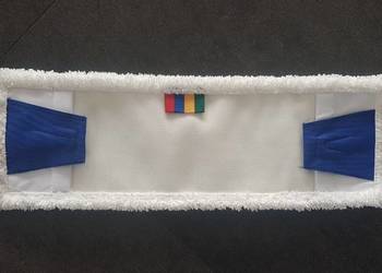 Mop mikrofibra 40 cm DUO .Uniwersalny do stelarza typu kieszeń  lub klip