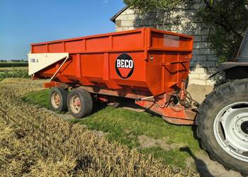 Przyczepa tandem BECO skorupowa DMC 15T