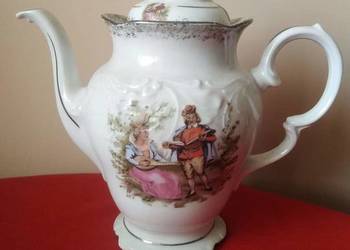 Dzbanek porcelanowy Sielanka PRL