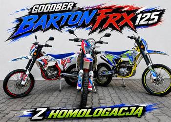 Cross Super Moto Barton FRX 125 HOMOLOGACJA!! prawo jazdy A1 B Nowość 2026r