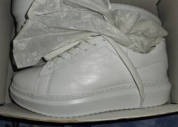 Adidasy białe, damskieWOJAS.Skora, metka, pudełko.Roz.41.