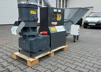 Peleciarka 22 kW Podajnik Mini Linia do Peletu Granulatu Karmy do 350 kg/h