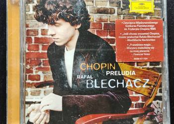 CHOPIN PRELUDIA Rafał Blechacz CD 2007 Deutsche Grammophon