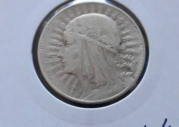 5 zł Głowa Kobiety 1934 r. - Nr. 4- oryginał