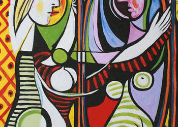 Obraz olejny Dziewczyna przed lustrem - Pablo Picasso