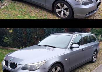 BMW 5 E61/60 Części Chłodnica Żaluzja Klapa Lampa Drzwi Lusterko A08/7
