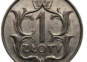 Moneta 1 zloty 1929 rok