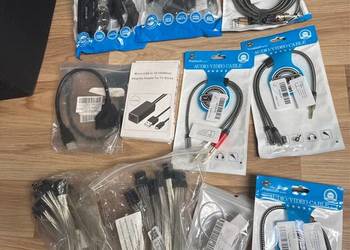 MEGA BOX ELEKTRONIKI – Huby USB-C, Adaptery HDMI, Kable, Ładowarki – OKAZJA