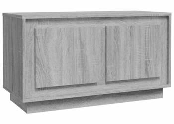 Szafka pod telewizor szary dąb sonoma 80x35x45 cm WM-819858