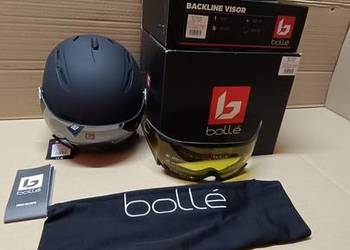 Bollé Unisex – Backline Visor kask narciarski dla dorosłych rozm.59-61