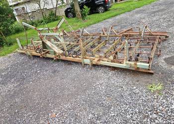 Agregat przedsiewny hydrauliczny brona włóka wałki 6m