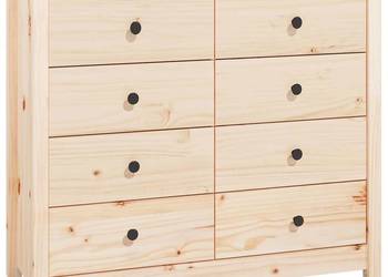 vidaXL Komoda,biały, 100x40x90 cm(SKU:821769)