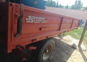 Przyczepa Agromet T 103 z kiprem Fabrycznna
