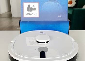 Robot sprzątający Midea M6 - Odkurzacz, LiDAR, MOP, Aplikacja