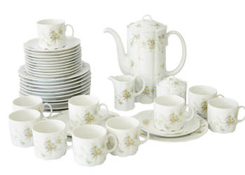 Rosenthal Monbijou Grune Ranke serwis kawowy do kawy