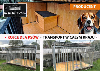 C122 Kojec dla Psa 3x2 , Kojce | dowolne rozmiary | dodatki | - ESSTAL