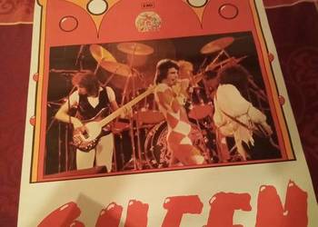 Queen plakat tonpress. Pągowski. PRL