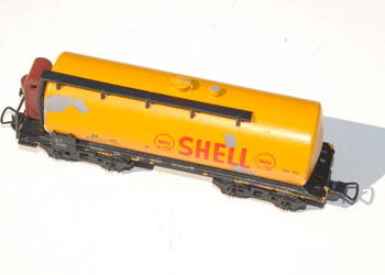 Stara zabawka wagon Cysterna Shell DB 581326 skala H0 unikat kolekcjonerski