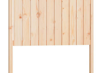 Wezgłowie łóżka 106x4x110 cm lite drewno sosnowe WM-818455