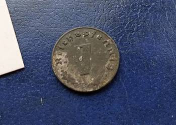 Stare monety 1 pfennig 1944 B Niemcy Stare monety 1 pfennig 1944 B Niemcy