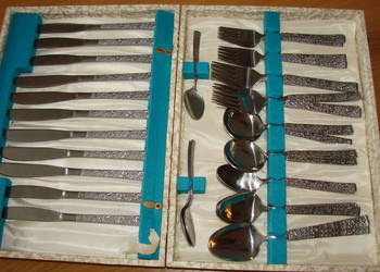 Flower Garden Japan sztućce PRL Flower Garden Japan sztućce PRL