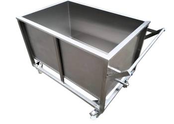 Wanna do solenia 500 l ze stali nierdzewnej AISI 304