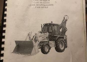 Instrukcja operatora koparko-ładowarka CASE 580 Super M 580 SLE 580 LPS 590