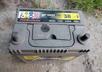 Akumulator Grom Premium 38Ah - Matiz