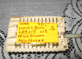 WHIRLPOOL 4891/5 W2 PRZEŁĄCZNIK PIEKARNIKA 3