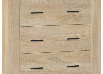 Szafka dąb sonoma 80x33x70 cm materiał drewnopochodny WM-816579