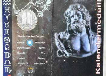 Srebrny Numizmat 2001 rok  (I) 26g/0,900