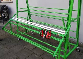 Stojak mobilny do folii - stół z licznikiem składany